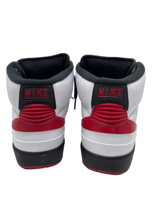 Jordan Shoe Size 9 White, Red & Black Synthetic Men's Shoes