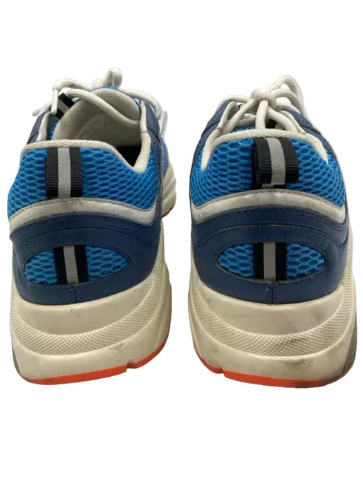 Dior Shoe Size 43 AS IS Blue & Multi Synthetic Low Top Men's Shoes