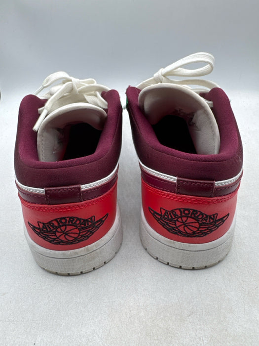Nike Shoe Size 10.5 White, Blue, Red, Green Leather & Textile Mid Top Sneakers