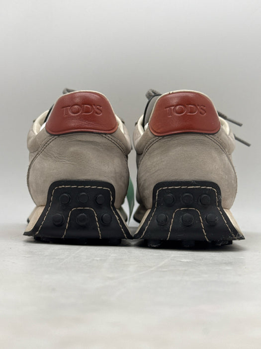 Tods Shoe Size 7 AS IS Gray Leather Low Top Men's Shoes