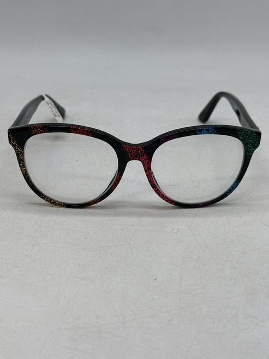 Gucci Black & Multi Acetate Shimmer Box Inc. Glasses