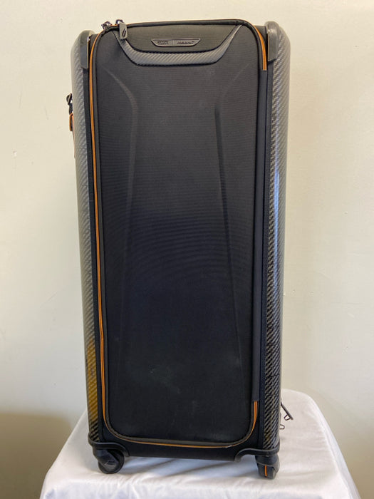 Tumi Gray & Black Carbon Fiber Canvas Men's Bag
