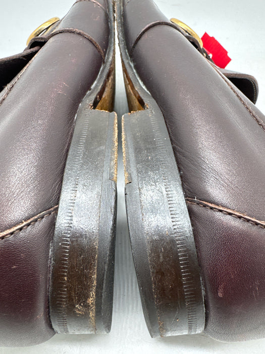 Ferragamo Shoe Size 8.5 AS IS Brown Leather Horsebit loafer Men's Shoes