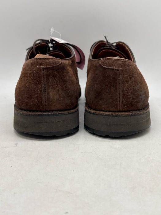 Alden Shoe Size 11.5 Brown Suede Lace Up Men's Shoes
