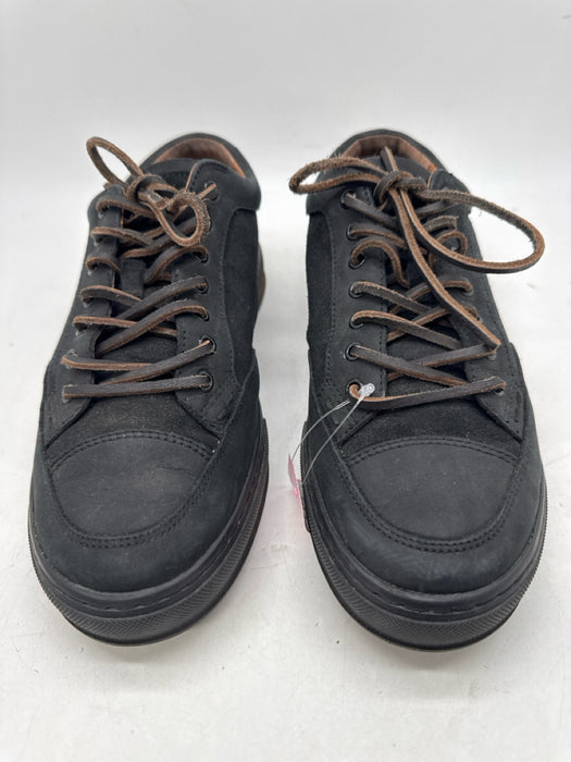 Frye Shoe Size 9.5 AS IS Black Leather Solid Sneaker Men's Shoes
