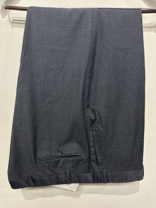 Canali Gray Wool Solid 2 Button Men's Suit