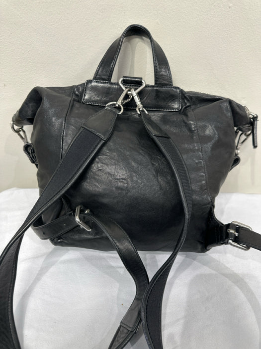 MCM Black Leather Solid Crossbody Men's Bag