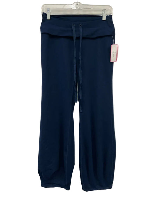 FP Movement Size S Navy Blue Polyester Blend Drawstring Waist Leggings