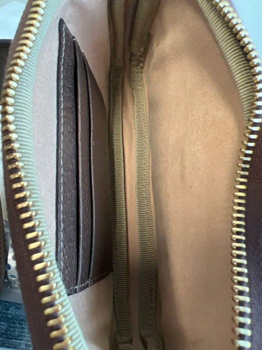 Gucci Brown, Green & Red Canvas & Leather Belt bag Logo Accessories - Women