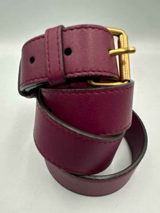 Gucci Purple Velvet Gold hardware Logo Belt Bag Fanny Pack Bag