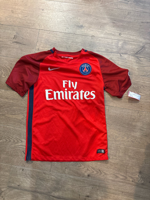 Nike Size S Red & Blue Jersey Men's Short Sleeve