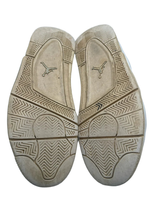 Jordan Shoe Size 11 AS IS White Leather Solid Sneaker Men's Shoes