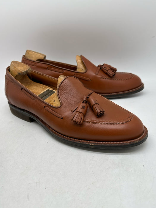 Alden Shoe Size 10 AS IS Brown Leather Solid Tassel Men's Shoes