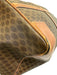 Labels Resale Boutique vintage Celine monogram coated canvas duffle weekender bag in brown with leather trim
