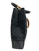 Labels Resale Boutique Gucci black Guccissima canvas and leather bag with bamboo handle side view